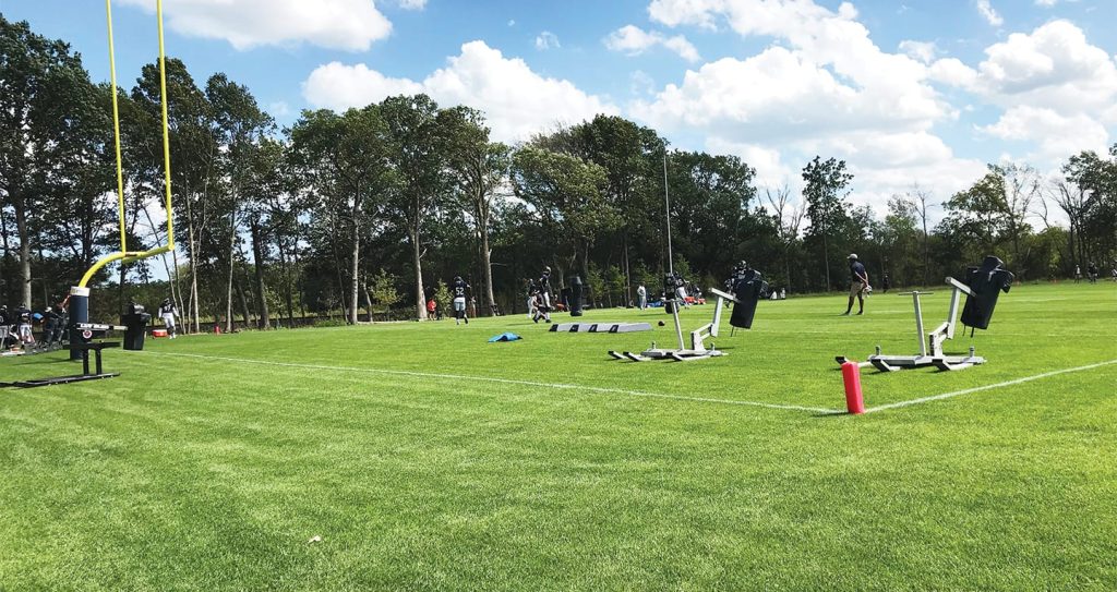 The Chicago Bears practice feild.
