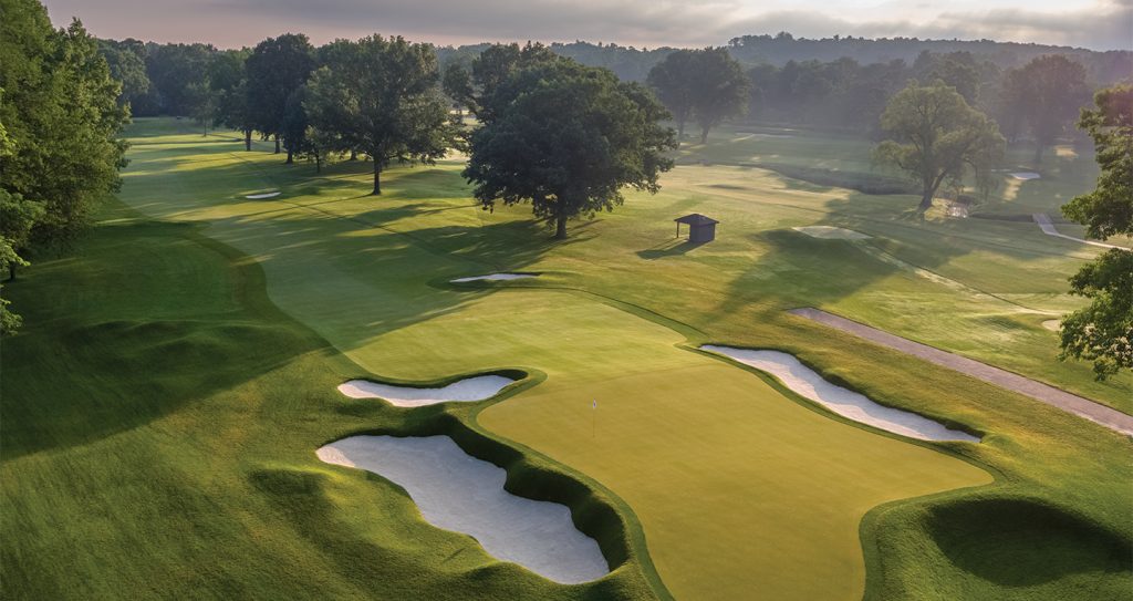 Oak Hill golf course.